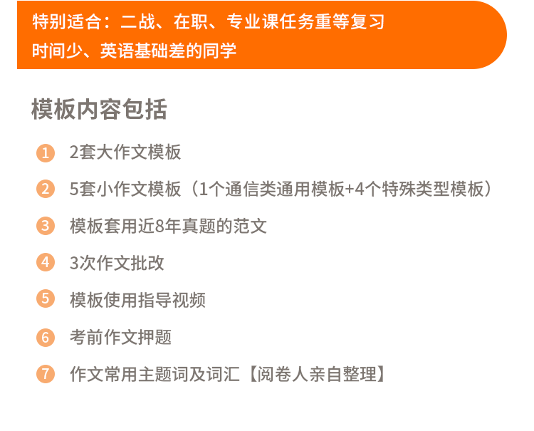 2020考研派考研英语作文模板